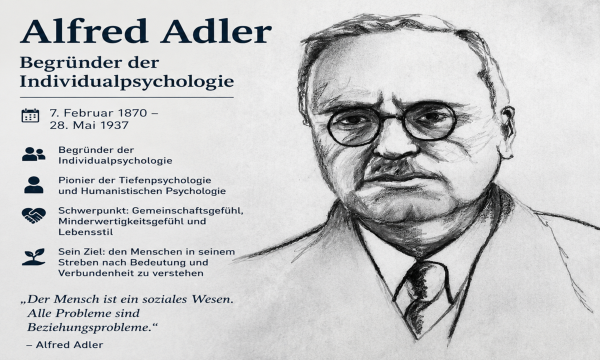 Alfred Adler – Begründer der Individualpsychologie