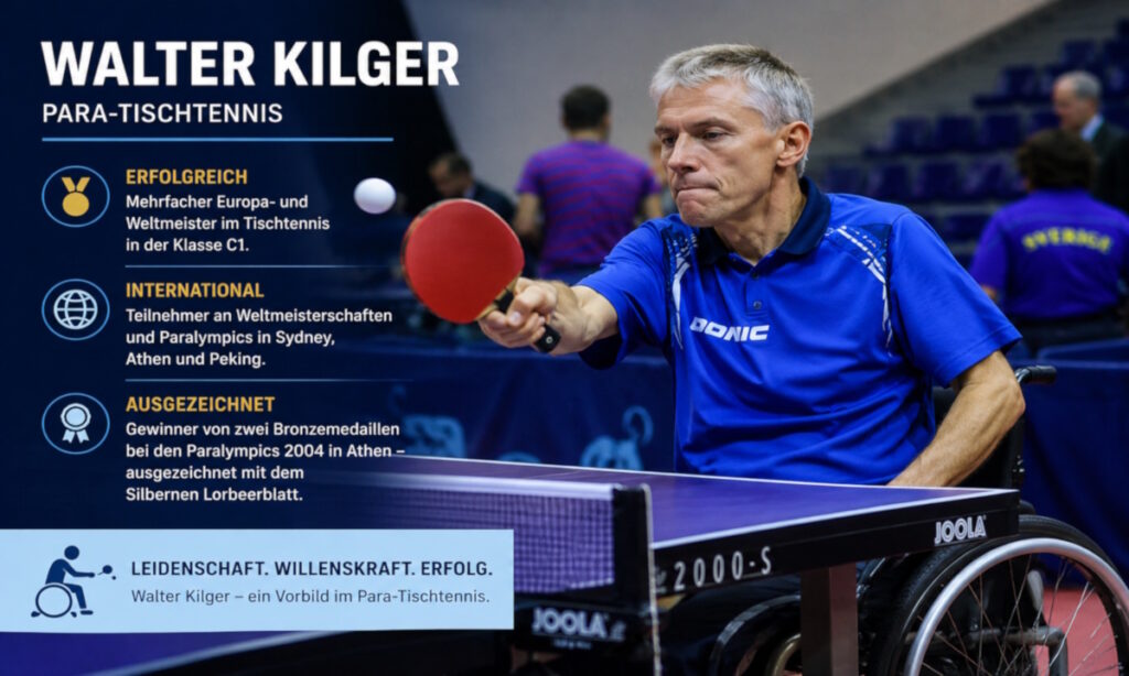 Walter Kilger Para–Tischtennis
