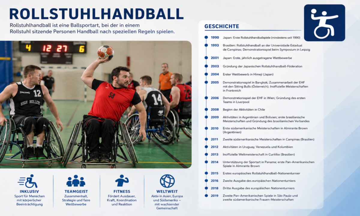 Rollstuhlhandball i