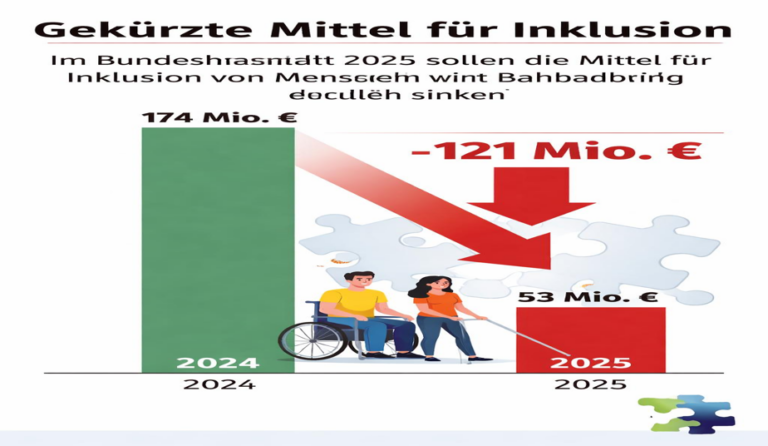 Gekürzte Mittel für Inklusion