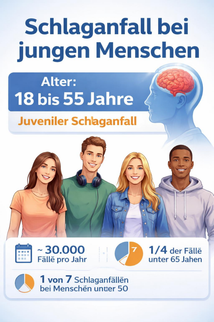 Schlaganfall junge Menschen