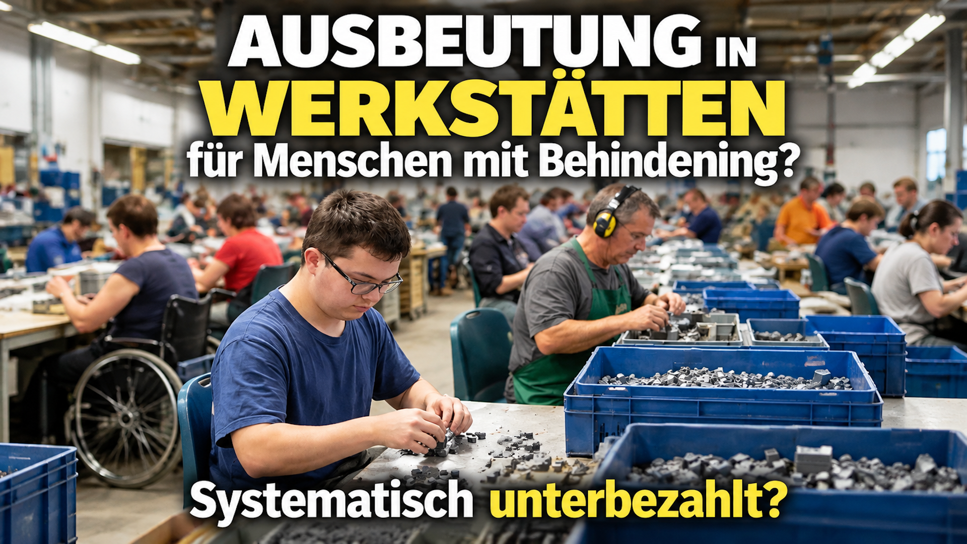 WfbM als Ausbeuter? Kritik am Werkstattsystem