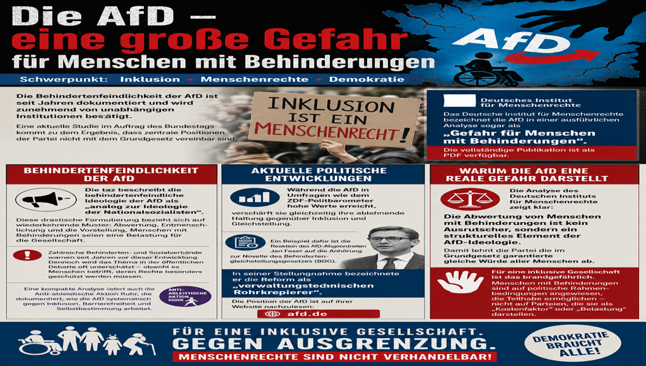 Behindertenfeindlichkeit der AfD