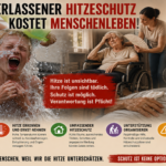 Verbindliche Hitzeschutzpläne für Pflege
