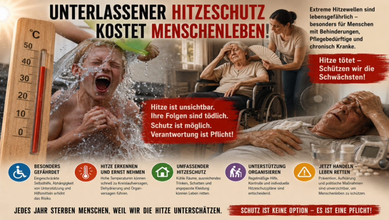 Verbindliche Hitzeschutzpläne für Pflege