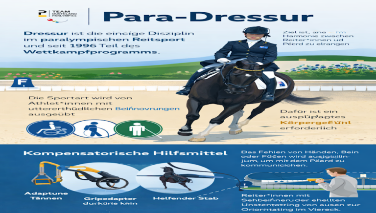Paralympischen Reitsport