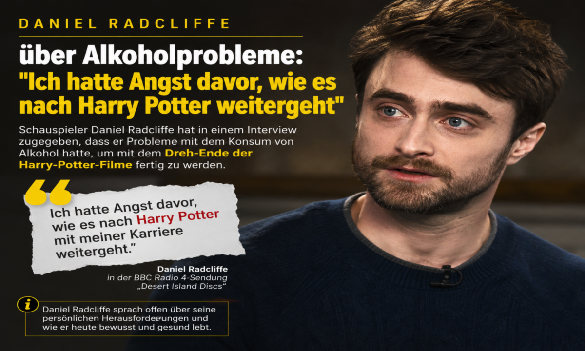 Daniel Radcliffe: Harry Potter, Dyspraxie und sein Weg danach