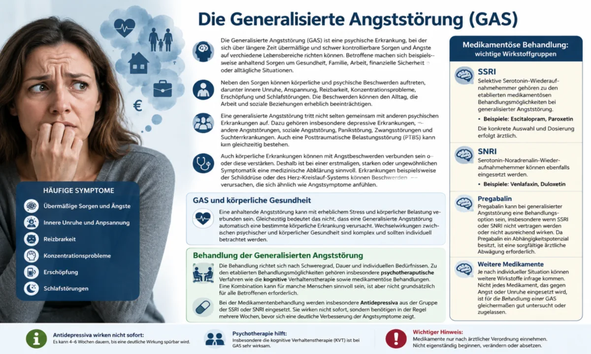 Generalisierte Angststörung