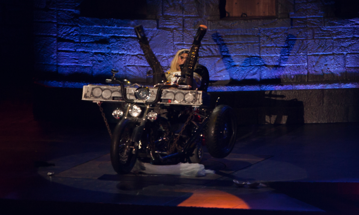 Lady Gaga bei der Born This Way Ball Tour in Mailand