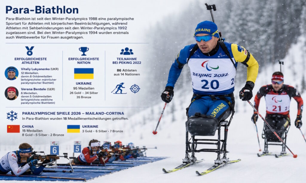Para-Biathlon-Wettbewerben