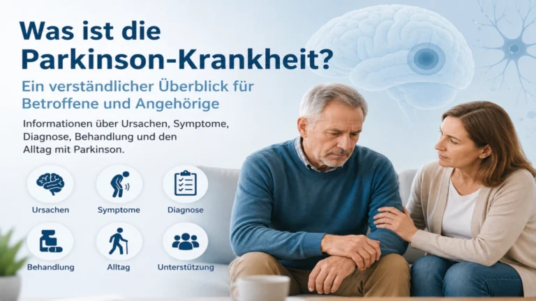 Parkinson-Krankheit: verständlicher Überblick über Symptome, Diagnose und Behandlung