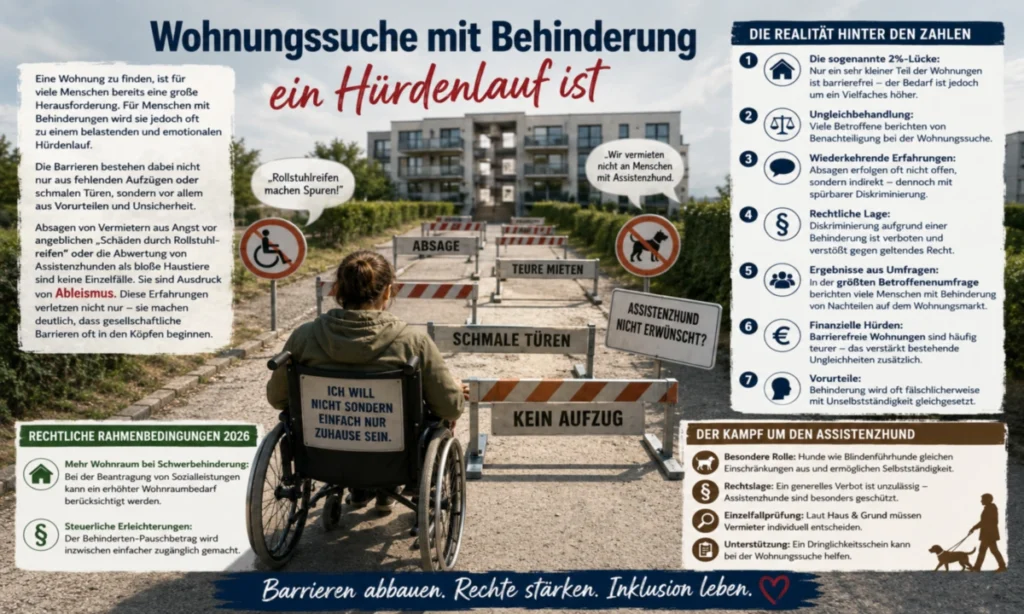 Wohnungssuche mit Behinderung