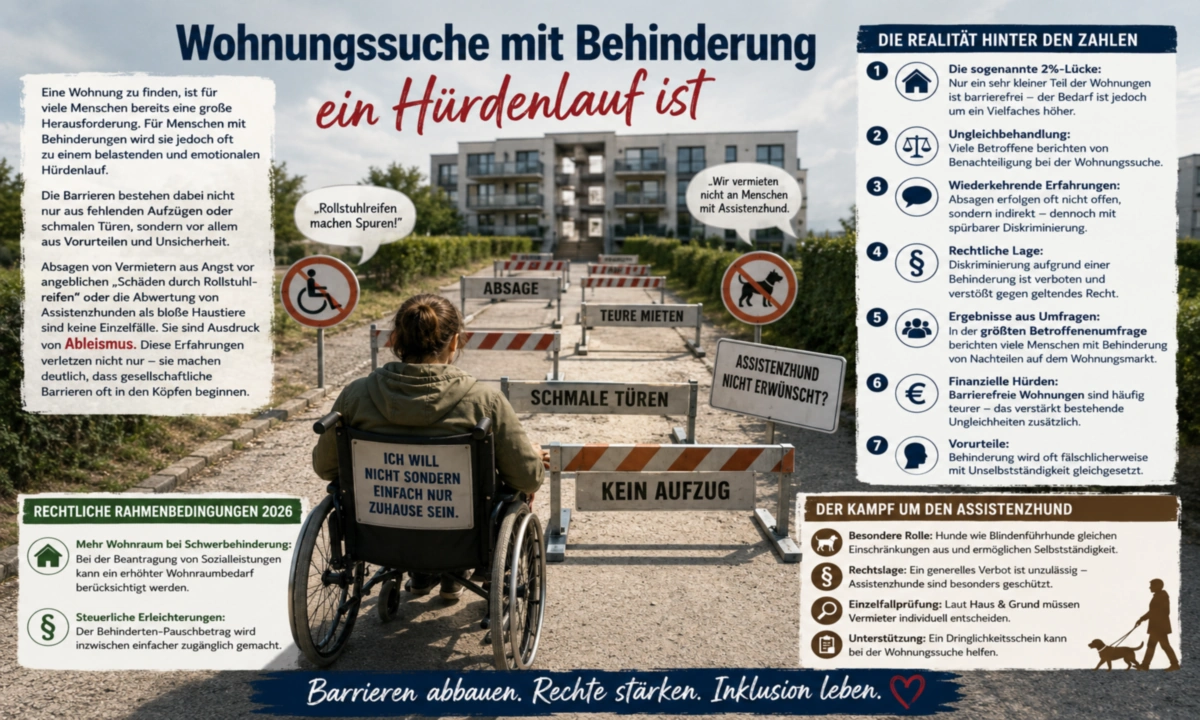 Wohnungssuche mit Behinderung